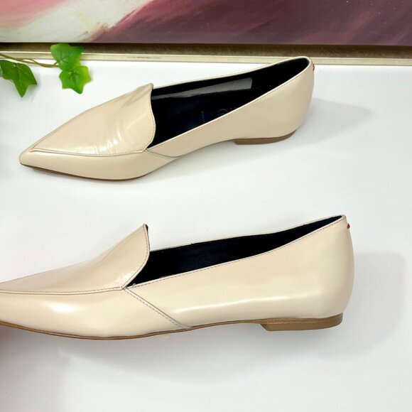 Aeyde Martha Pointed Toe Flats in Creamy  Size EU 36 / US 6 - Picture 8 of 13
